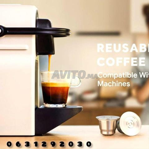 ☕ كبسولة نسبريسو قابلة لإعادة التعبئة من الستانلس ستيل الأصلية 👌