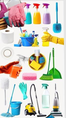 منتجات تنظيف في عرض خاص