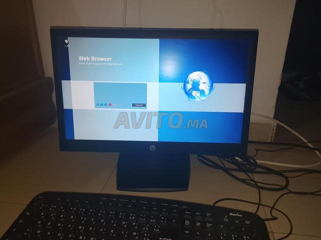 حاسوب مكتبي HP كامل