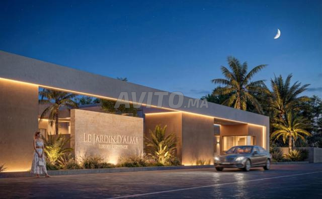 Villa Marrakech – Jardin Alma – piscine - 2