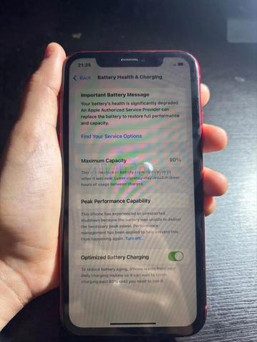 iPhone XR Rouge 80🔋/ 128GB