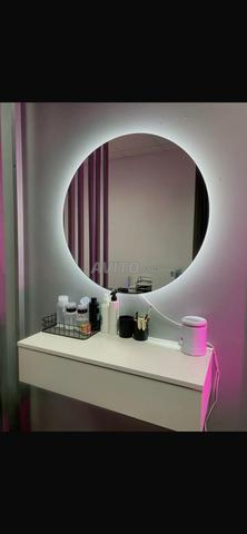 كونسول مع مرآة بإضاءة ليد - 2