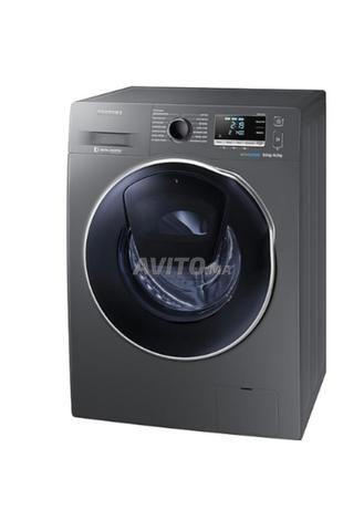 غسالة ومجففة سامسونج 8/6 كجم رمادي - 2