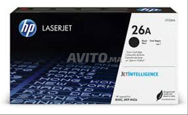HP 26A أسود - خرطوشة حبر HP LaserJet أصلية CF226A