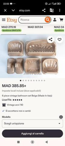 Pièces de décoration pour toilette - 2