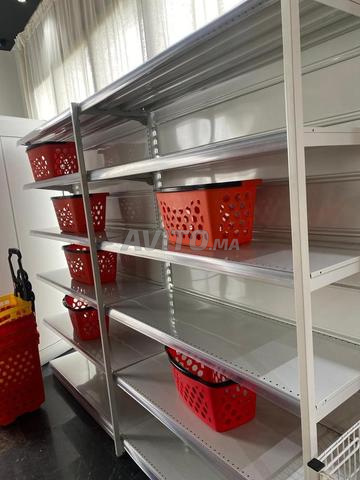 🛒 Gondole magasin solide & pratique