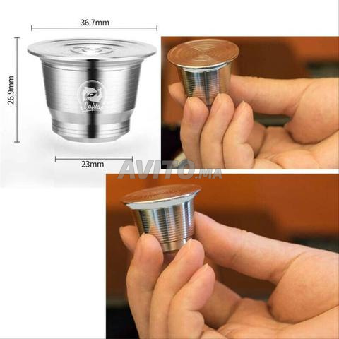 Capsules Nespresso inox rechargeables compatibles - 2