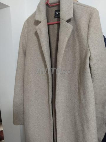 معطف زارا نسائي بيج أنيق