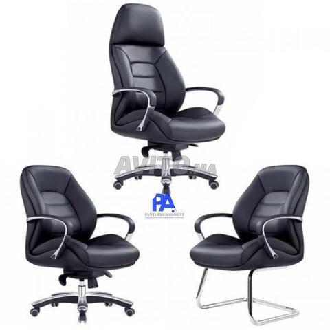 Siège bureau/pack fauteuil président et visiteur