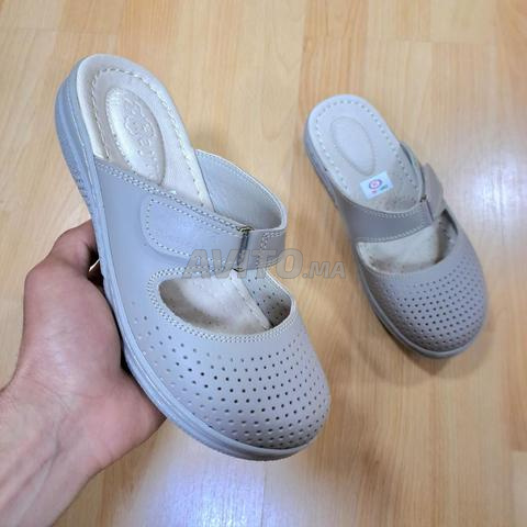 Sandales pour femmes 💯 cuir naturel confortable - 2