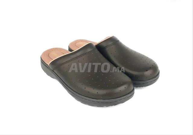 Sandales médicales pour hommes 💯 cuir naturel - 2