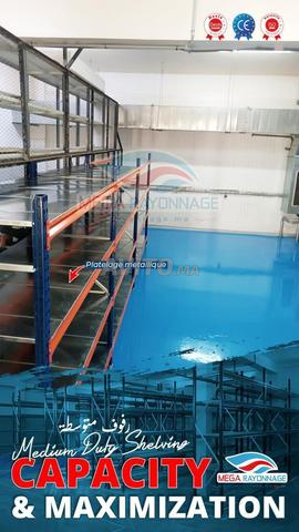 Rayonnage semi-lourd fiable et durable