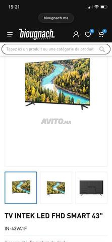 TV 43 pouces Intek Smart Full HD - 2