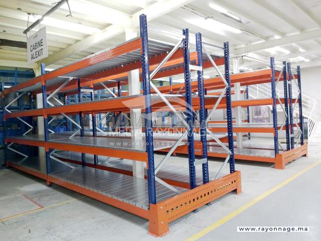 رفوف ثقيلة - تخزين آمن للمنصات