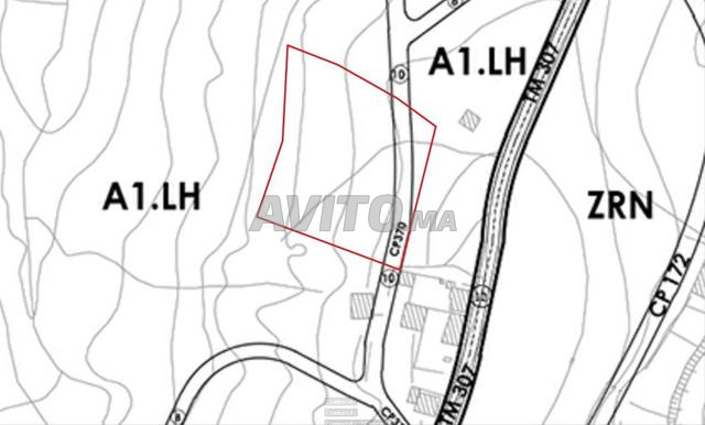 Terrain (propriété) à vendre dans le quartier chic de Boubana - Tanger.