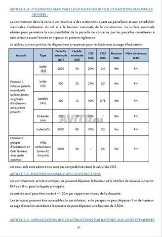 Terrain (propriété) à vendre dans le quartier chic de Boubana - Tanger. - 2