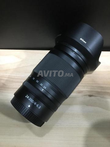 عدسة نيكون Z 24-200 مم f4 VR بحالة ممتازة كالجديدة
