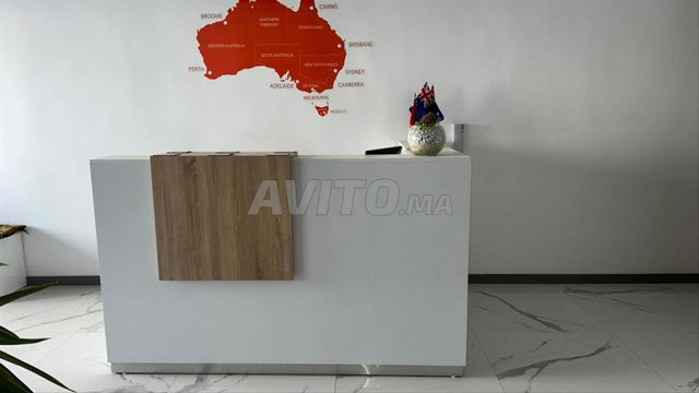 أثاث مكتبي حديث متكامل، بحالة شبه جديدة - 2