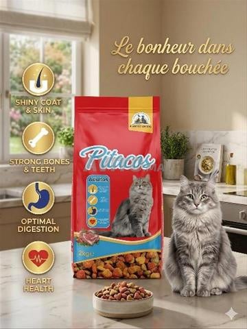 طعام قطط 2 كجم