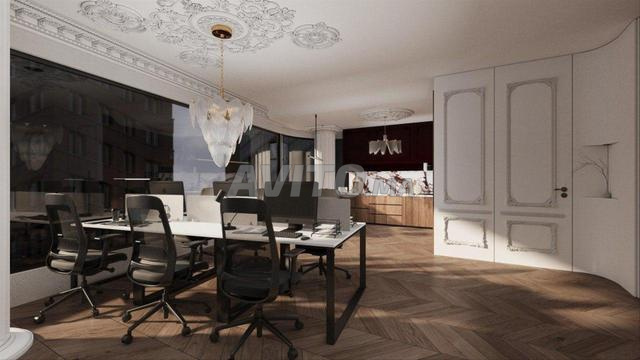Luxueux bureau meublé style art déco, CFC