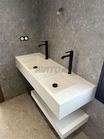 Vasque sur mesure en corian - 2