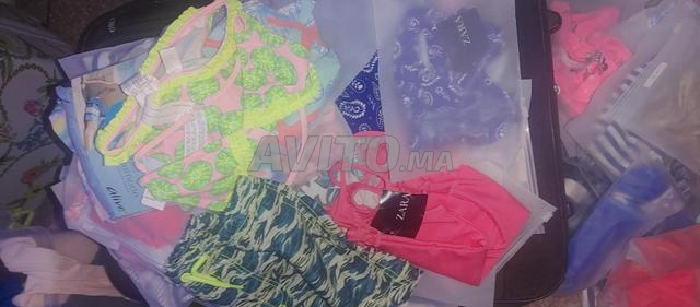 ملابس سباحة زارا للأطفال والرجال والفتيات - 2