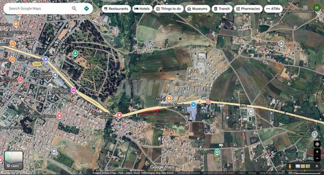 أرض مثالية - مخرج الخميسات طريق مكناس - 2