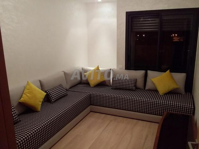 صالون على شكل حرف L شبه جديد - 2