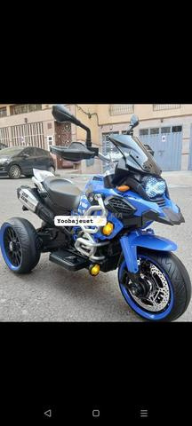 دراجة نارية كهربائية BMW GS 1200 للأطفال 12V - 2