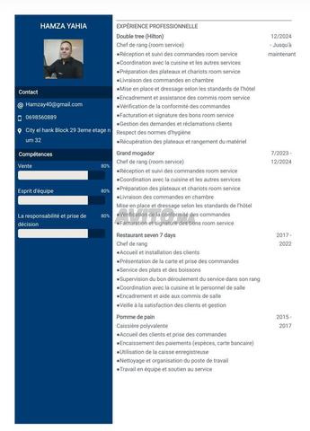 نادل ذو خبرة