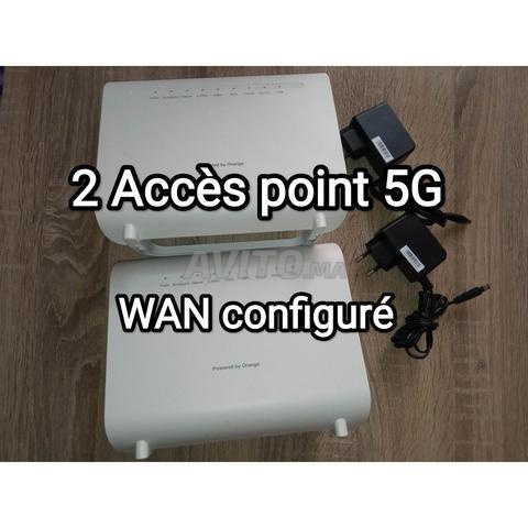 2 points d'accès 5G ZTE WAN configurés