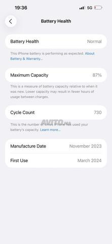 آيفون 15 برو ماكس 256 (ظهر مكسور) - 2