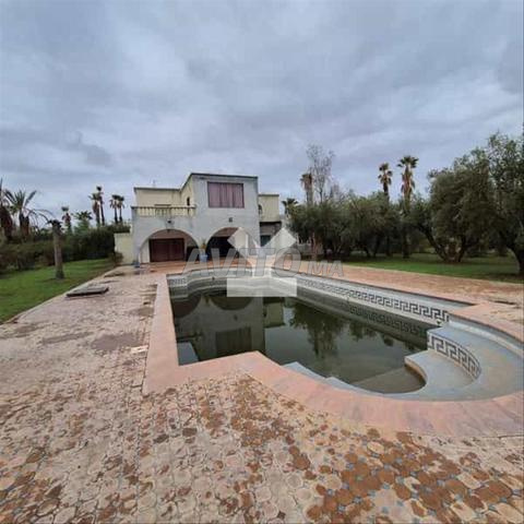 166403-Vente Villa à Marrakech Route De L'Ourika