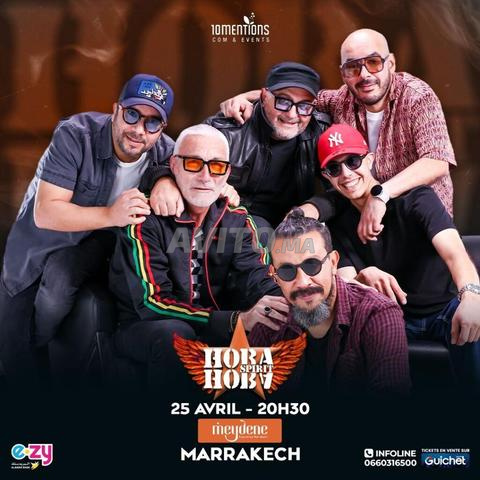 Billet VIP Hoba Hoba Spirit Marrakech Samedi 25 04