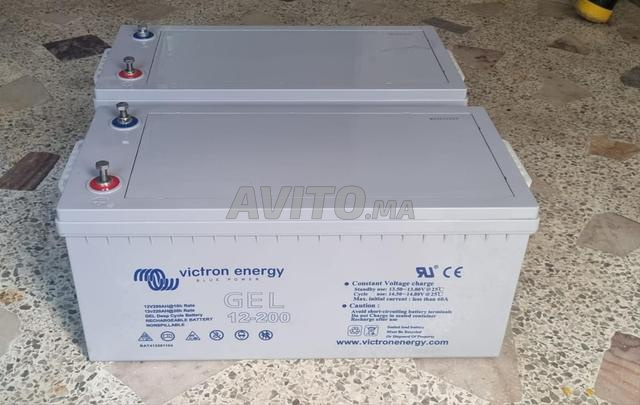 2 batteries solaires VICTRON ENERGY GEL 12V200AH - 2