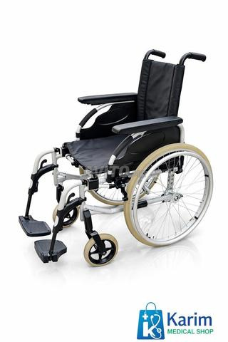 كرسي متحرك يدوي قابل للطي - 2