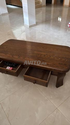 طاولة قهوة خشب متين - 2