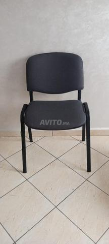 7 كراسي استقبال رمادية من القماش