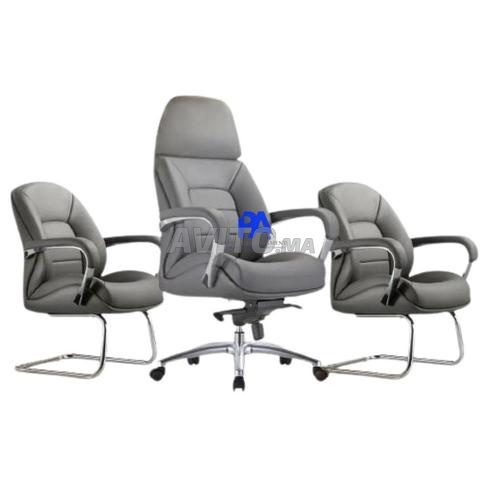 طقم كرسي مدير من الجلد الصناعي/كرسي - 2