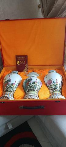 Vases décoratifs chinois anciens