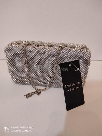 حقيبة سهرة ماركة مستوردة من فرنسا - 2