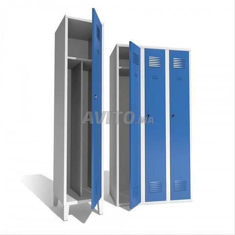 Vestiaire aéré pour gym et espace vestiaire - 2