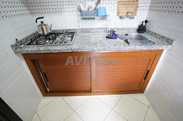 Appartement bien équipé à louer à Martil.