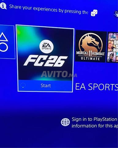 PS4 slim flashée avec 2 manettes - 2