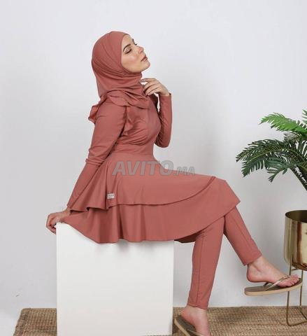 بوركيني طويل 3 قطع - 2