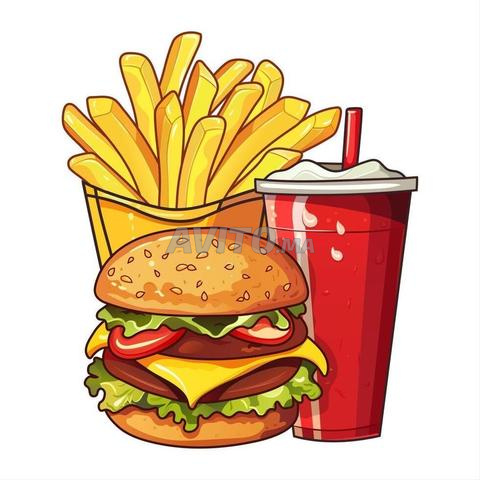 Snack à vendre. Tout inclus. Loyer 8000dh - 2