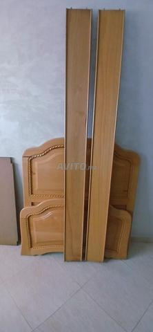 سرير مفرد من خشب الزان بحالة جيدة - 2