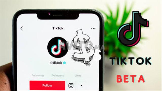 Compte TikTok Beta France - 2