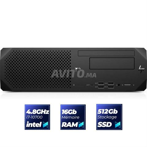 محطة عمل HP Z2 G5 SFF بمعالج Core i7-10700