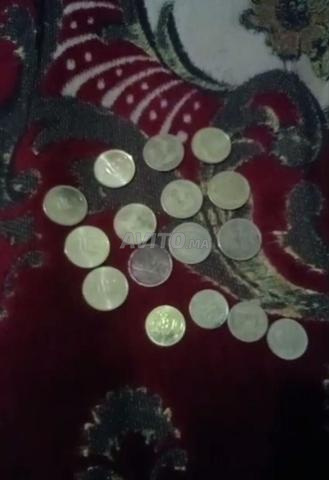 Ancienne monnaie marocaine - 2 dirhams, 4 biderhams dirhams - 2